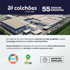 Colchão Queen Duo Ortopédico D33 À Vácuo 158x198x17cm Bf Colc