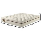 Colchão Queen Ecoflex 30x198x158cm Molas Ensacadas Wide Suave