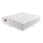 Colchão Queen Ecoflex Mola Ensacada Wide Alva  Branco/rose