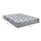 Colchão Queen Espuma D33 Veneza (20x158x198) Branco