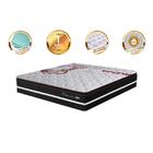 Colchão Queen Gazin De Molas Ensacadas Seduccion 158x198x30 P