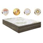 Colchão Queen Gold Ultragel De Molas Ensacadas E Viscoelástic