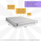 Colchão Queen Hanover 158x198cm Molas Ensacadas Softgel Induc