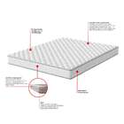 Colchão Queen Howie Espuma D45 (17x158x198) Branco