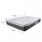 Colchão Queen Luckspuma Molas Bonnel 30x 198x 158 Cm