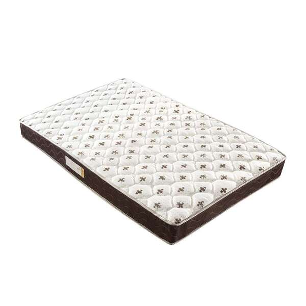 Colchão Queen Lupus De Espuma D45 (20x158x198) Bege E Marrom