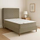 Colchão Queen Milão + Box + Cabeceira 158x210x65