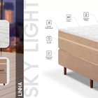 Colchão Queen Molas Bonnel 158x198x32cm Los Angeles Mannes Br