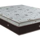 Colchão Queen Molas Ensacada Sleep King (32x158x198) Marrom