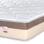 Colchão Queen Molas Ensacadas Cristalflex New Confort Marrom
