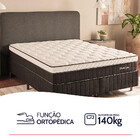 Colchão Queen Molas Ensacadas Firme de Pillow Espuma D45 158x