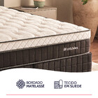 Colchão Queen Molas Ensacadas Firme de Pillow Espuma D45 158x