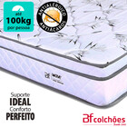 Colchão Queen Molas Ensacadas Individualmente Com Pillow Cert