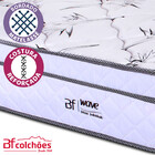 Colchão Queen Molas Ensacadas Individualmente Com Pillow Cert