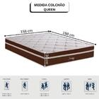 Colchão Queen Molas Ensacadas Jasmim Polar