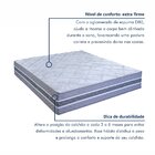 Colchão Queen Molas Ensacadas Samambaia 30x158x198cm Paropas