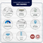 Colchão Queen Molas Tripower Americanflex Bio Bambu 158x198x2