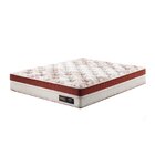 Colchão Queen Newflex 158x198x34cm Saara  Branco/vermelho