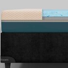 Colchão Queen Ortobom Bed In Box Self 158x198x17 Azul/branco