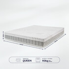 Colchão Queen Ortopédico BF Antistress a Vácuo 158x198cm BF C