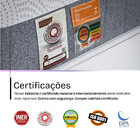 Colchão Queen Ortopédico BF Antistress a Vácuo 158x198cm BF C