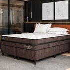 Colchão Queen Plumatex 158x198x30cm Trumpstar  Marrom/branco