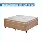 Colchão Queen Premium Bege 158 X 198 X 24 Polar