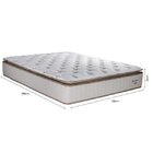 Colchão Queen Probon Molas Ensacadas Amore 32x 198x 158cm Bege