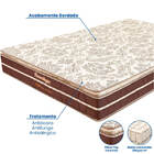 Colchão Queen Prorelax Bali 158x198x26 Molas Ensacadas Pillow