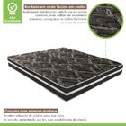 Colchão Queen Quality D33 Duoface 26x158x198cm Paropas By Eco