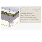 Colchão Queen Sankonfort Totalite 1,58 X 0,27 Cm Cinza