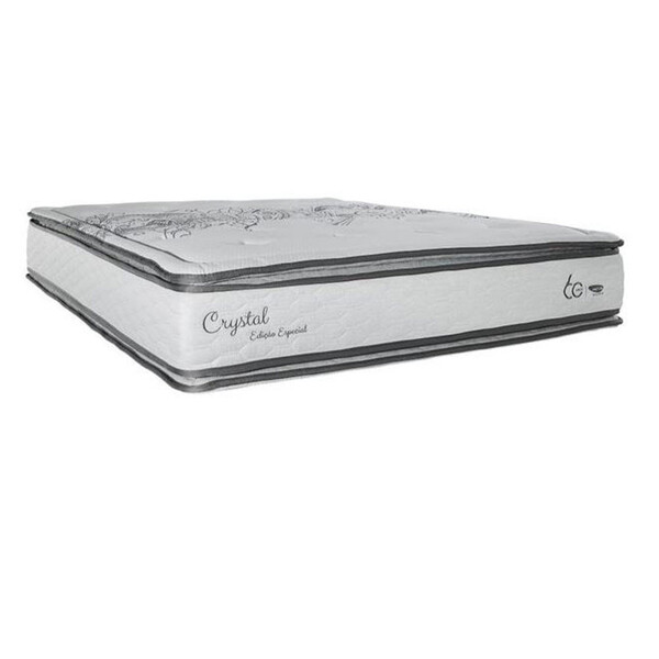 Colchão Queen Size Crystal Molas Ensacadas 158 X 198cm Herval