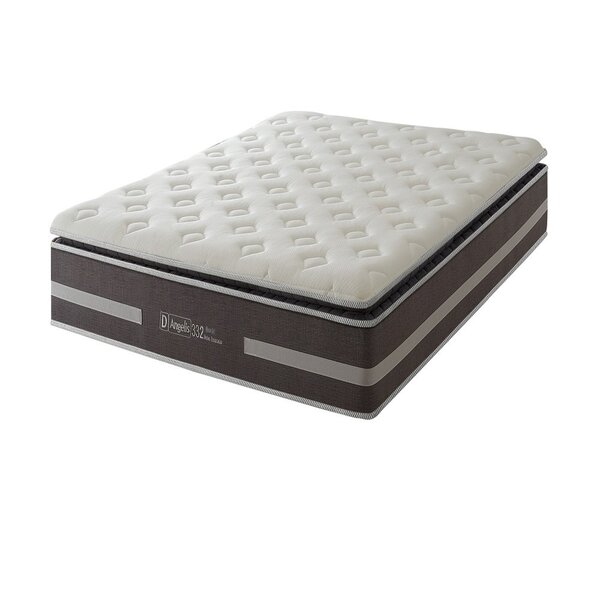 Colchão Queen Size Dangelis 158x198cm Dg 332 Visco Gel Com Pi