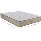 Colchão Queen Size De Espuma D33 Milão (malha) 20x158x198cm O