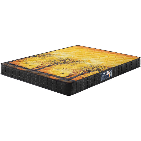 Colchão Queen Size Espuma D70/d28 Atlanta Amarelo 158x198x17c