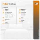 Colchão Queen Size Magnético Infravermelho Massageador E Bio