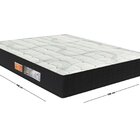 Colchão Queen Size Molas Bonnel Venezia 24x158cm Hard Coil Or