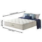 Colchão Queen Size Molas Ensacadas Hiper Soft Boston 158x198x