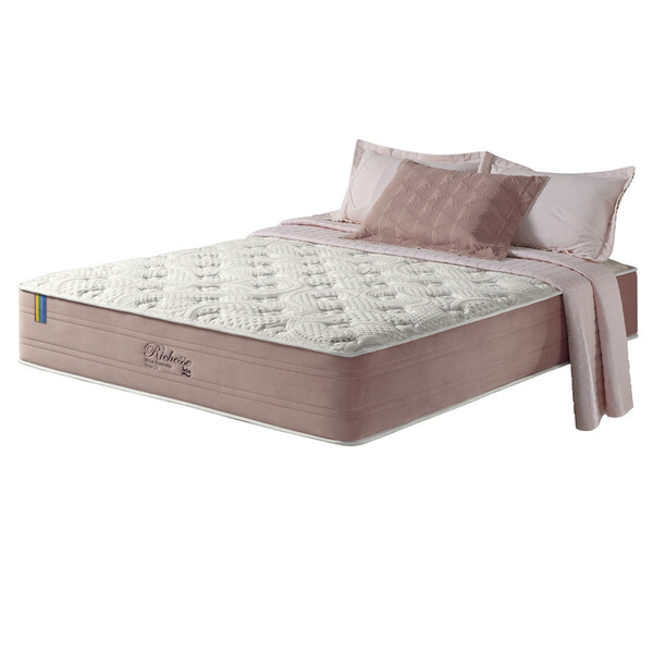 Colchão Queen Size Molas Ensacadas Visco Gel Anjos Richesse 1