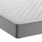 Colchão Queen Smart Com Espuma D33 (22x158x198) Branco E Cinza