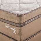 Colchão Queen Toronto Molas Ensacadas (28x158x198) Creme E Ma