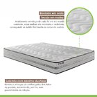 Colchão Queen Unique D33 Plus Duoface 25x158x198cm Paropas By