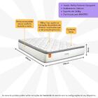 Colchão Queen Wave 158x198cm Molas Ensacadas Softgel Inducol