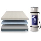 Colchão Self Solteiro 88x188x17cm Ortobom Azul/branco