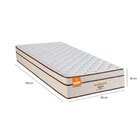 Colchão Solteirão  Mola Superlastic Pequim 26x96x203cm Bege