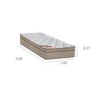 Colchão Solteirão Castor Molas Bonnel Revolution Bonnel 27x 2