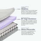Colchão Solteirão de Molas Ensacadas Sport Pro Regenerativo 9