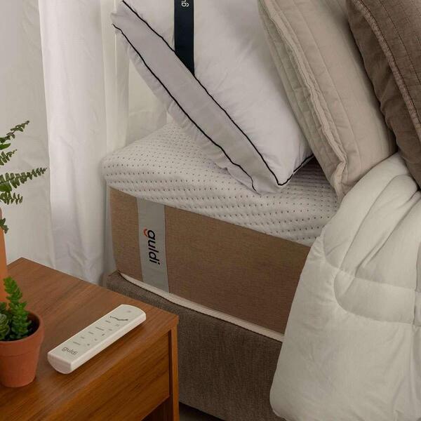 Colchão Solteirão Guldi Comfort Com Massageador Quântico Mola