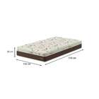 Colchão Solteirão Hórus Molas Ensacadas (26x108x198) Bege E M