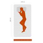 Colchão Solteirão Howie Espuma D33 (17x108x198) Branco